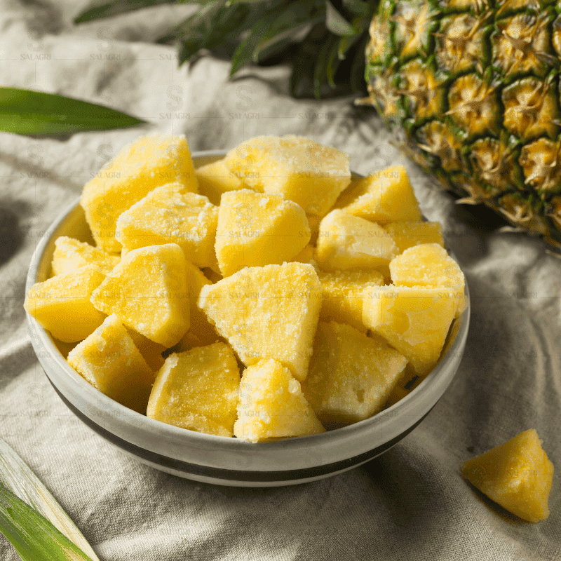 PREMIUM VIETNAM IQF PINEAPPLE (QUEEN VARIETY)